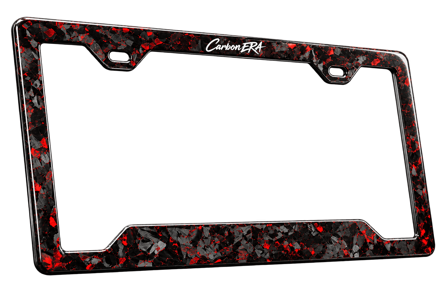 CarbonERA license plate frame front view