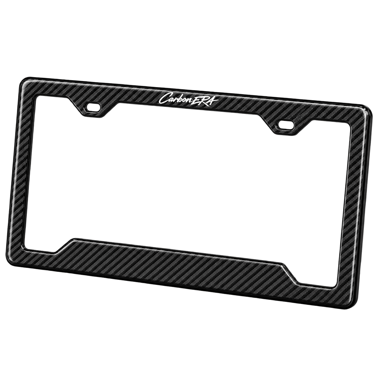 CarbonERA license plate frame rear view